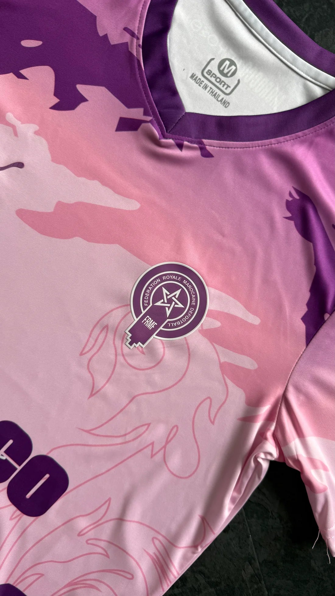 2025 Football Jersey T-Shirt Maroc Maillot Concept Sports Top Adult'S T-Shirt