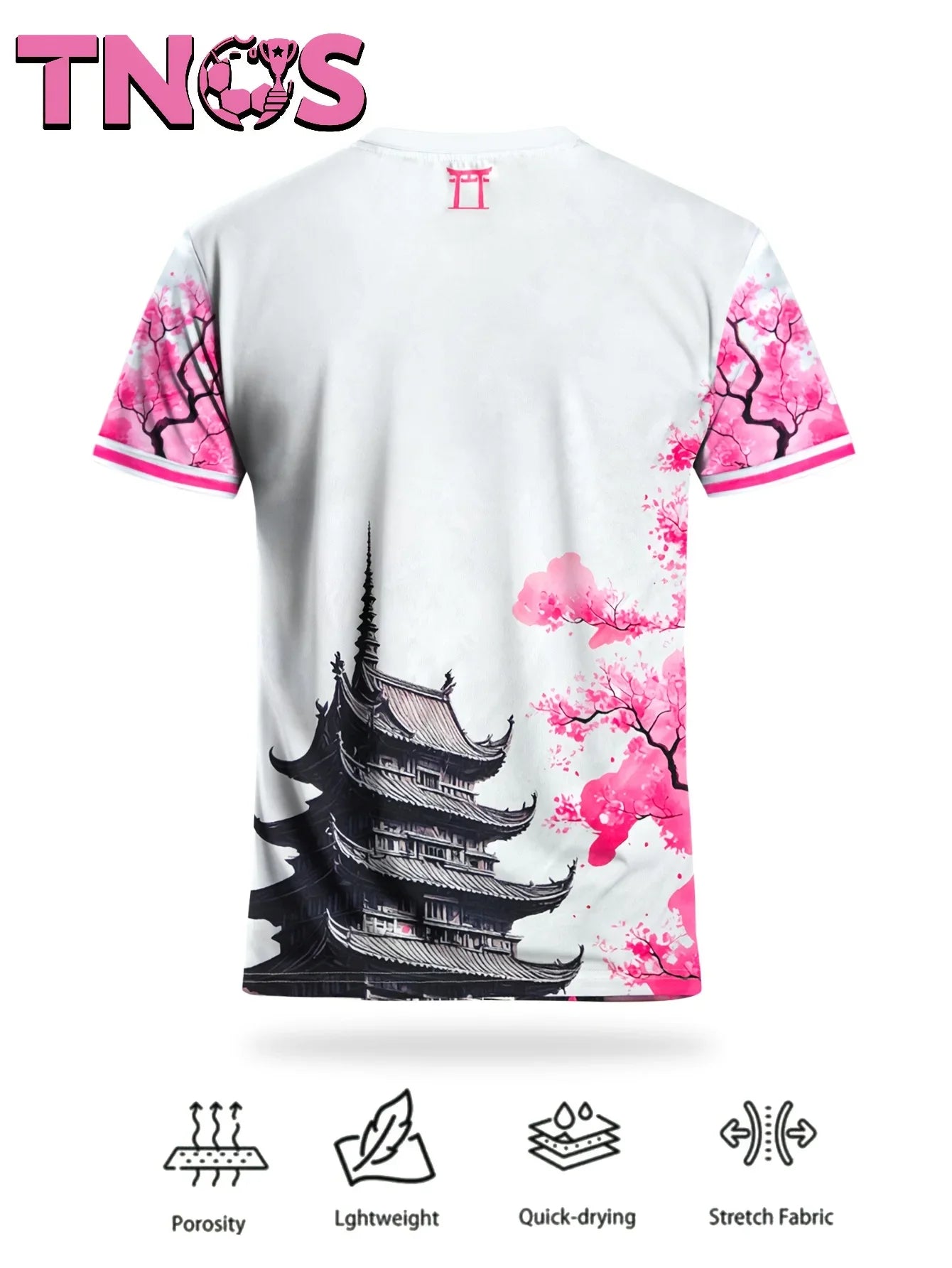 Maillots de Football pour hommes Dragon japonais et hauts de sport confortables Sakura japonais pour adolescents entraînement