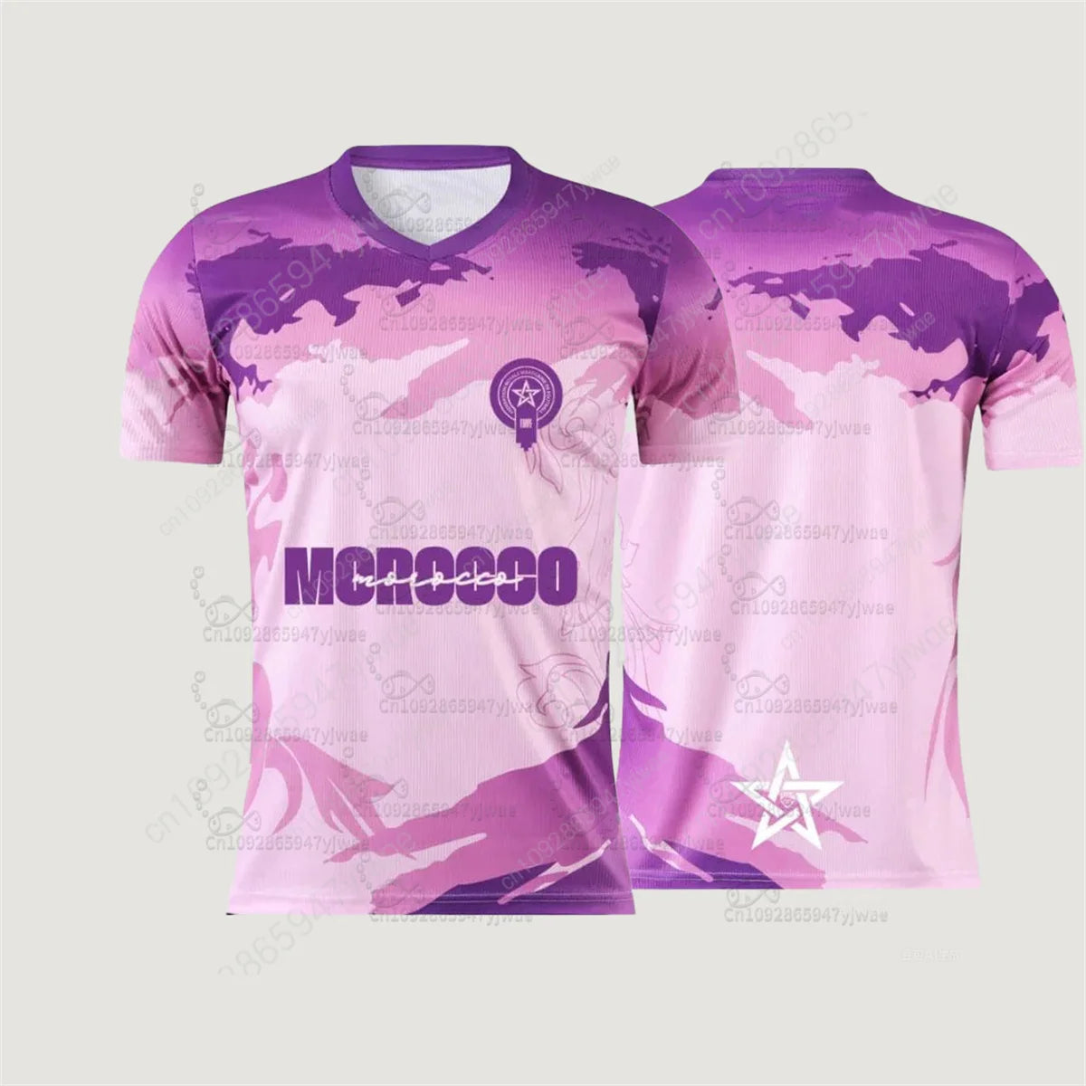 2025 Football Jersey T-Shirt Maroc Maillot Concept Sports Top Adult'S T-Shirt