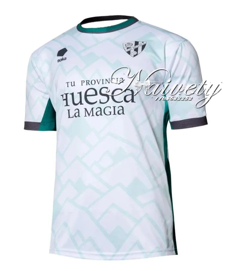 Jersey Quick-drying Breathable T-shirt SD Huesca Away Jersey Football Training Sports T-shirt Top